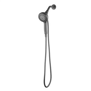 Allen + Roth Galway 6-Spray Handheld Shower Head Matte Black 1.8 GPM NEW